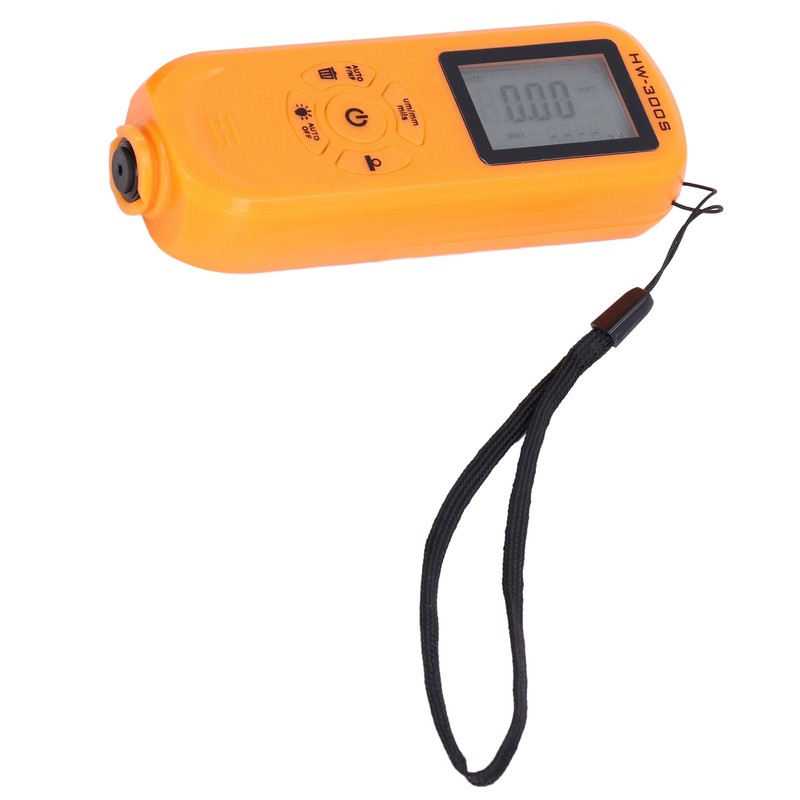 HW‑300S Coating Thickness Gauge Digital Backlight LCD Film Thickness Meter