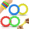 Sensory Toy, Fidget Toys, 4 Stretchy Soothing Texture Fidget Bracelet,