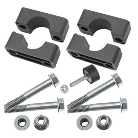Panglong Brake Block Mounting Set with Screw Nut for Club Car DS Carryall Golf Cart 1981-Up Replaces 1011402