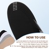 Velmitten 4 Pairs No Show Socks, Breathable Shoe Liner Anti