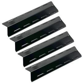 Direct Store Kit DP163 (4-pack) Porcelain Steel Heat Plates Shield Tent for Charbroil 640-01303702-3, Kenmore 146.16132110, 146.16222012, 146.16133110, 146.16197210, 146.16198210, 146.16222010