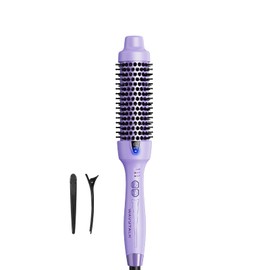wavytalk Wavytalk Thermal Brush, Blowout Express 1.5 Inch Negative Ion Thermal Round Brush Creates Blowout Look, lonic Frizz Reduction Makes Hair Smoother (Lavender Purple)