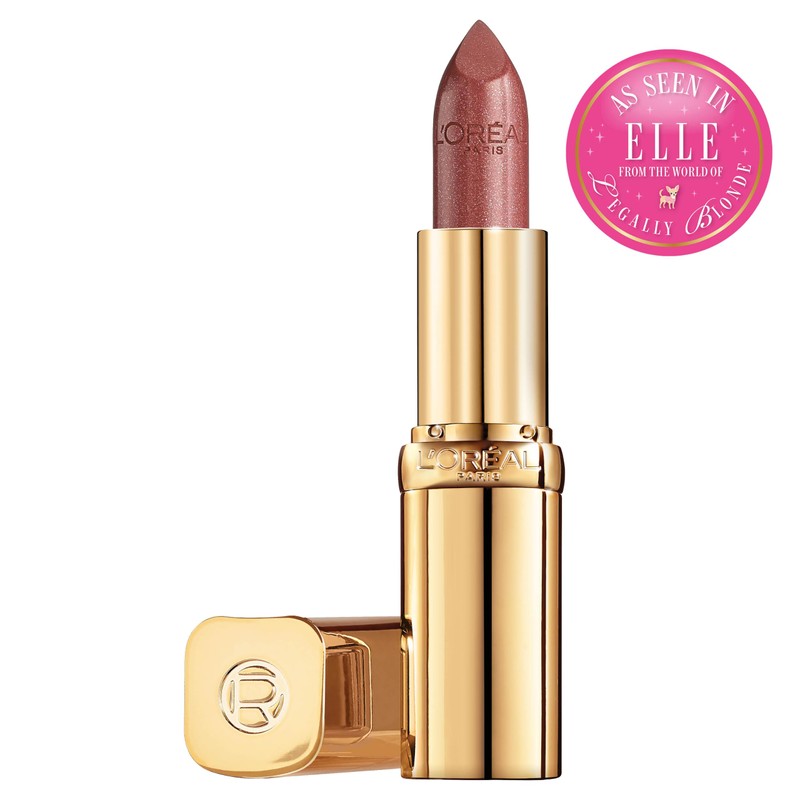 L'Oréal Paris Nourishing Lipstick with Satin Finish, Argan Oil and
