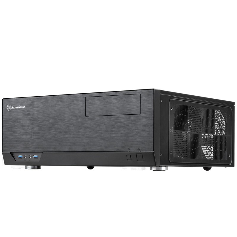 SilverStone Technology GD09 Home Theater PC (HTPC) Computer Case with