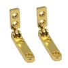 20PCS Jewelry Hinge, 30mm*6mm 90 Degree Side Rail Wooden Box