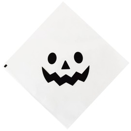 Paquet Du Soleil 11265-50 Burger Bags, Made in Japan, Jack Lantern, 50 Sheets