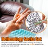Reflexology Socks with Tools | Reflexology Chart Socks, Trigger Point