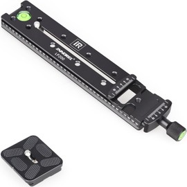 INNOREL LP200 Long Quick Release Plate 0.79in/200mm Arca Swiss Universal Standard Rail Nodal Slide with 50mm Plate Metal Clamp for Panoramic Macro Photography DSLR Camera Lens Tripod Monopod Ballhead