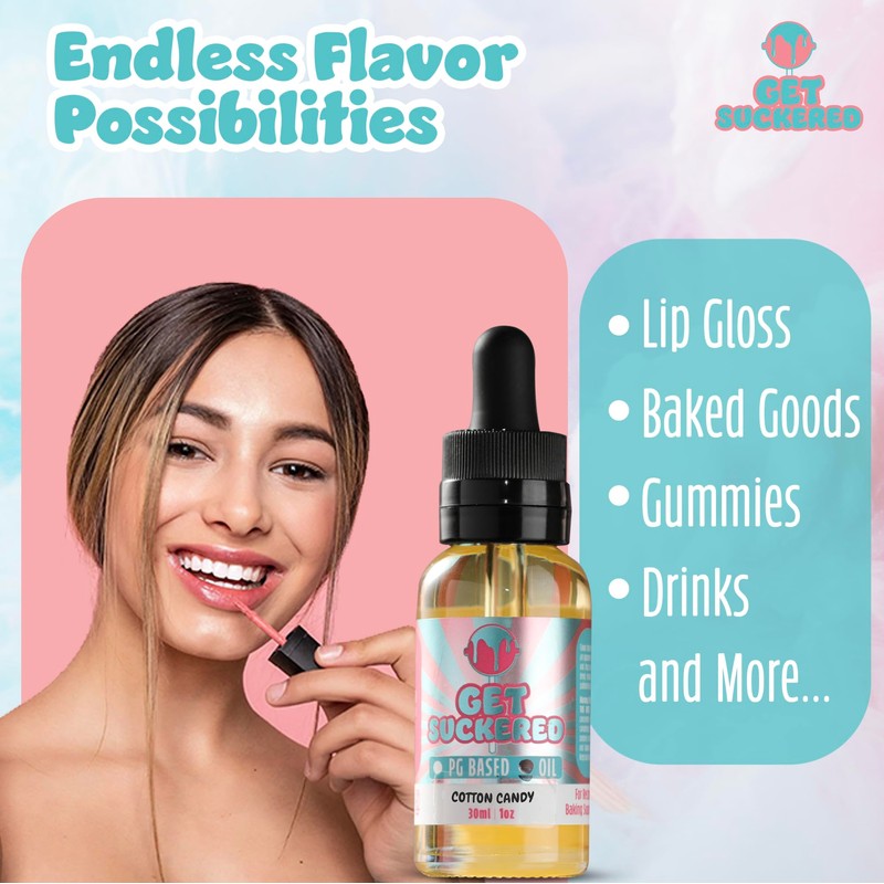 Get Suckered Cotton Candy Flavoring Oil 30ml