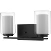 Z-Lite 2 Light Vanity 426-2V-MB, Black