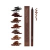 24 Hr Waterproof Eyeliner Pencil, High Pigmented Duo Sharpenable Eyeliner,