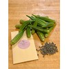 Clemson Spineless Okra Seeds, 100 Count, Non GMO Heirloom Garden