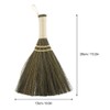 QANYEGN Handmade Straw Woven Brooms, Household Angled Brooms, Can Easily
