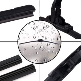 Windshield Wiper Blades Custom Fit for Toyota Highlander 2008-2019/Lexus GX460 2012-2021 Black Car Rain Wipers Replacement for Windscreen 26+20 Inch 2 Packs