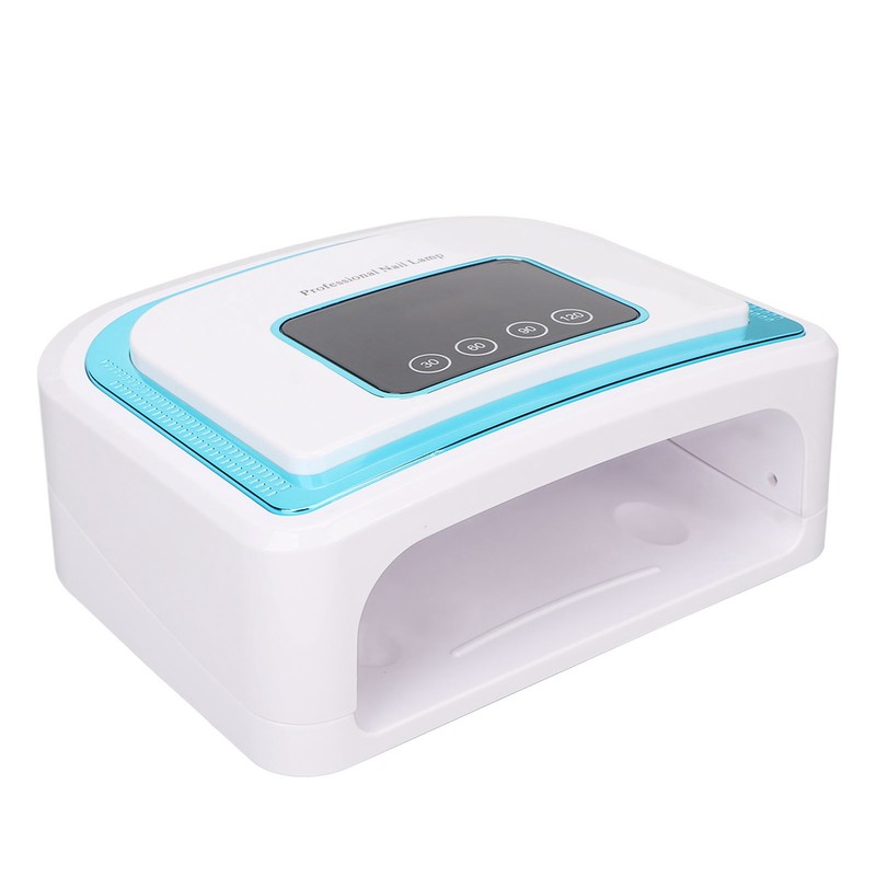 120W UV Gel Nail Lamp Fast Curing 4 Timers LCD