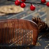 Tan Kisyo Tan Mujiang Wooden Comb Stem, Anti-Static, Wood Comb