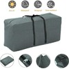 SEIYOGDS Garden Cushion Storage Bag, Waterproof, UV-Resistant, Heavy Duty, Tear-Resistant,