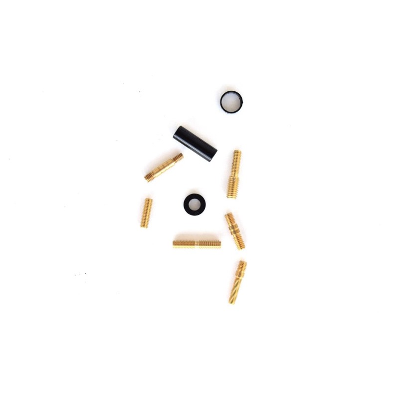 VMS Racing BRASS 50 CALIBER BULLET STUBBY ALUMINUM STUBBY ANTENNA