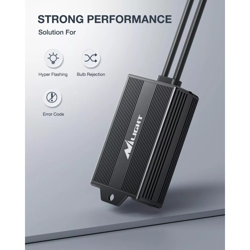 Nilight LED CANbus Decoder Anti-Flickerin - 9004/HB1