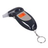 Alcohol Tester Professional LED Digital Keychain Breath Alcohol Detector Audible
