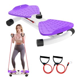 Wooa Waist Twisting Machine Exercise, Ab Twisting Board for Exercise, Adjustable Waist Twisting Board Exercise Machine with 300 lbs Weight Capacity