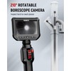 Two-Way Articulating Borescope Camera with Light, KAIWEETS 0.33in Industrial Endoscope
