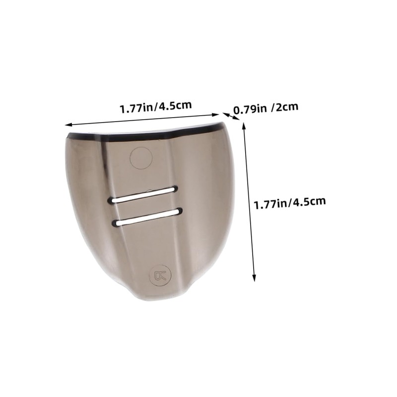 DOITOOL 4Pairs Flexible Side Shields for Glasses Heavy Duty Side