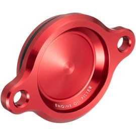 Kitaco 390-1001020 Oil Filter Cover (Honda Type 1) Red Grom, Supercub 50/110/Pro, Cross Cub 50/110, etc