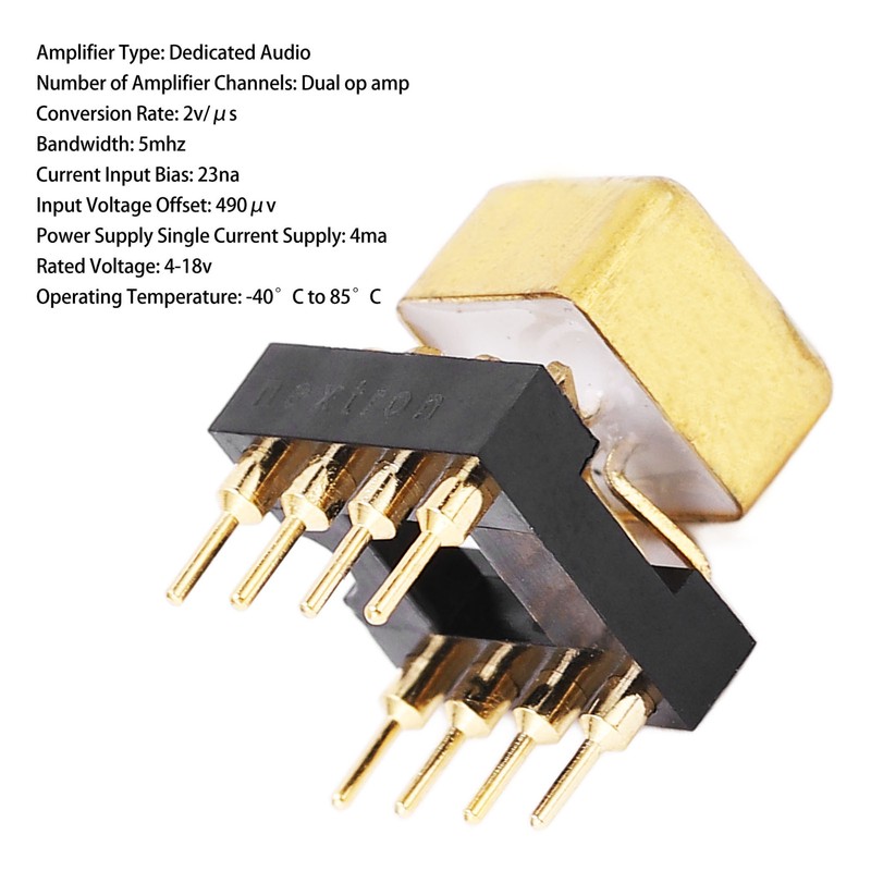 HiFi Dual Op Amp Audio Module Dual Independent Dedicated Natural