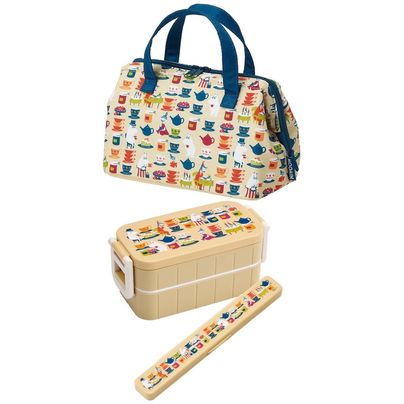 Skater KGA1-A Insulated Lunch Bag, Moomin, Mama's Treat
