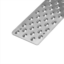 Handi Treads Commercial Grade Non Slip Tread, Aluminum, Gray, 48 inch x 3.75 inch