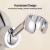 Shower Head Holder, Queta Adjustable Cooper Shower Bracket Chrome Plated