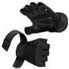 RIGWARL Weight Lifting Workout Gloves for Men & Women: 2-in-1