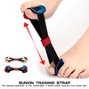 FERCAISH Pack of 2 Hallux Valgus Band Corrector, Bunion Toe