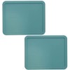 Pyrex 7212-PC 11-cup Jade Dust Food Storage Replacement Lids (2-Pack)