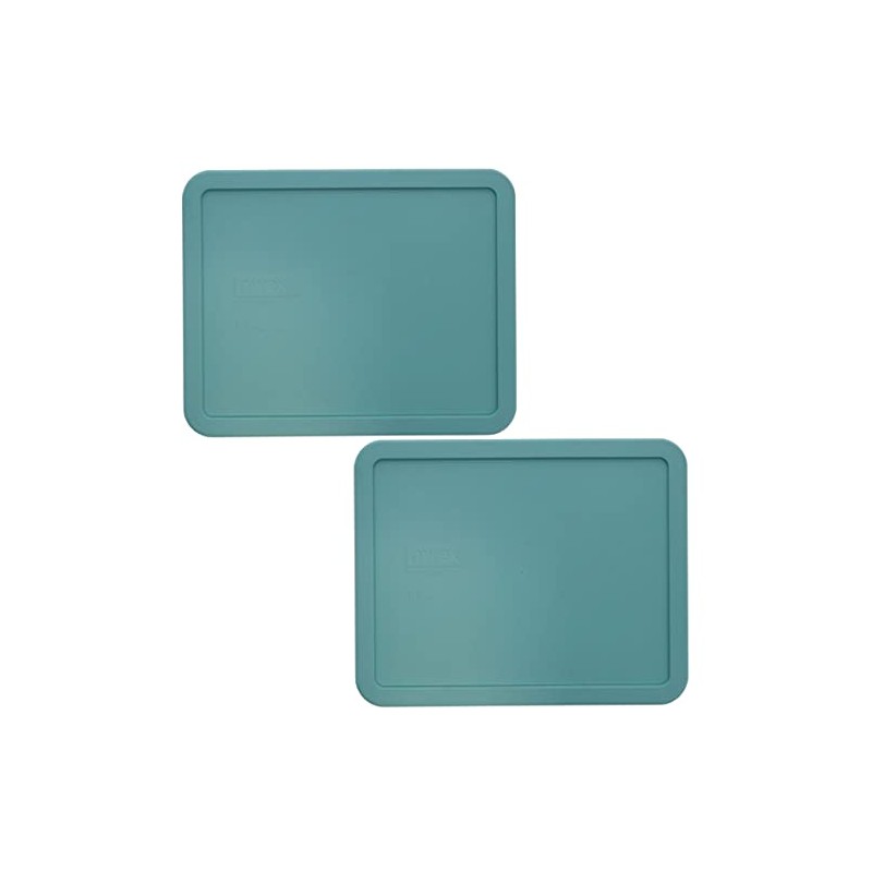 Pyrex 7212-PC 11-cup Jade Dust Food Storage Replacement Lids (2-Pack)