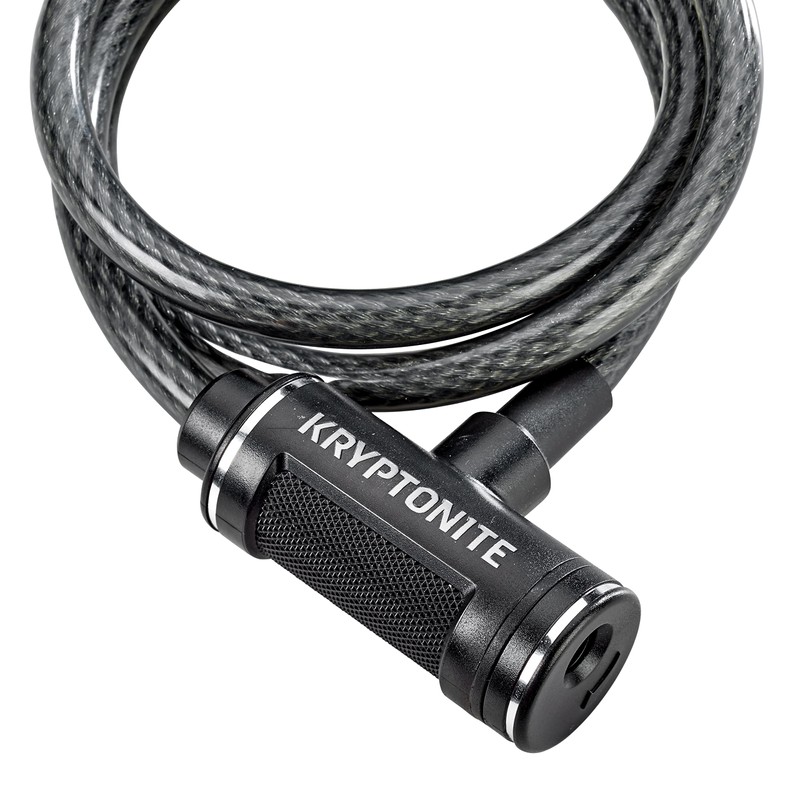 Kryptonite Bike Lock Cable, 6ft. x 12mm Braided Steel Cable