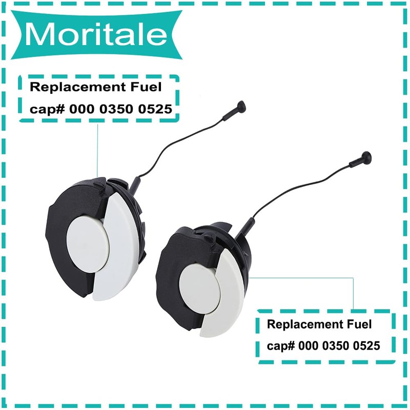 Moritale Fuel & Oil Cap for Stihl Chainsaw MS171, MS181,