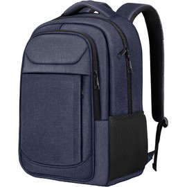 JARWAM Extra Large Laptop Backpack, 17 Inch Travel Travel Backpack, Big Sturdy TSA-Friendly College School Computer Bag, Gifts for Men & Women Him Men Women, Blue