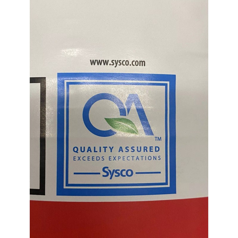 Sysco Classic Strawberry Glaze 7.5 Lbs~Naturally Flavored,Ready To Use, BB.04/26