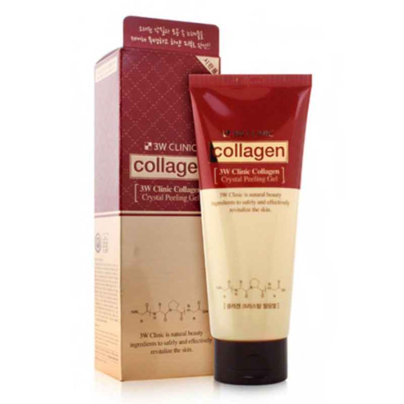 3W CLINIC Collagen Crystal Peeling Gel 180ml / 6.08oz