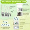 Paint Roller Kit with Extension Pole, 28 PCS Set, 2-4