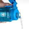 Fanhaw 32 oz Clear BPA-Free Tritan Water Bottle with Fast-Flow