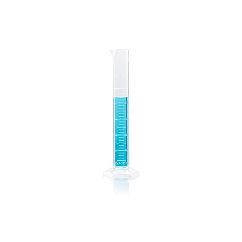 Globe Scientific 3703-50 Diamond Essentials PMP Graduated Measuring Cylinder, Class