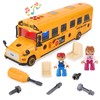 Crelloci Take Apart School Bus Toy for Kids, Large DIY