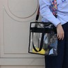 Bolsa de Mano Transparente O Hombro para Mujer, Crossbody Bandolera