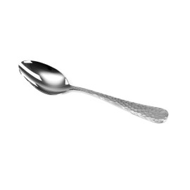 Solex Lena Hammered Effect Dessert Spoons Set of 6