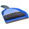 Small Hand Broom with Snap-on Dust Pan, Pack of 2,