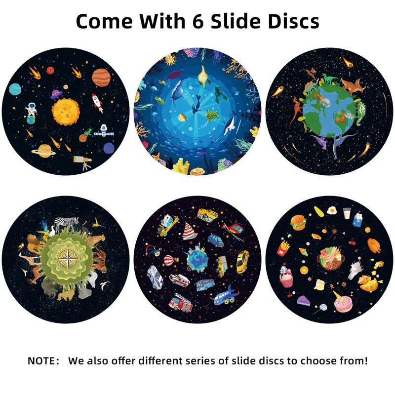 Realistic Discs - Discs for Ainael Meteor and Galaxy Projector,
