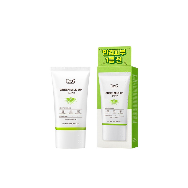 Dr.G Green Mild Up Sun Plus 50mL / 그린 마일드